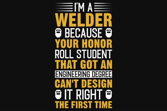 Download Welder Typography Tshirt Design - Premium Bundle