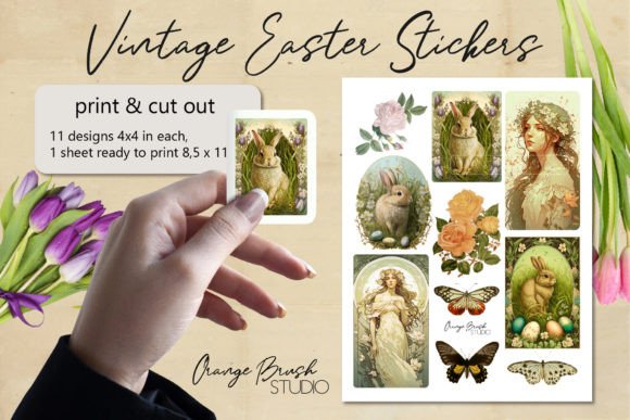 Download Easter Digital Stickers Scrapbooking PNG - Png Collection