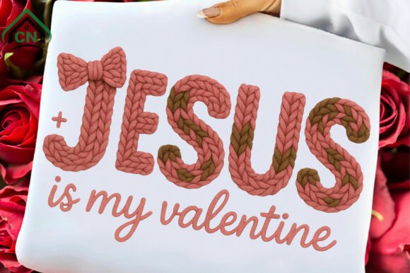 Download Crochet Jesus is My Valentine Png - Png Collection