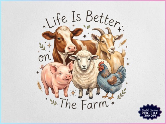 Download Life is Better on the Farm PNG - Png Collection