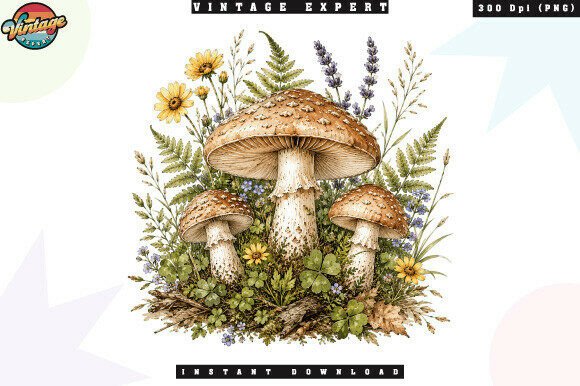 Download Woodland Mushroom Wildflower PNG - Png Collection