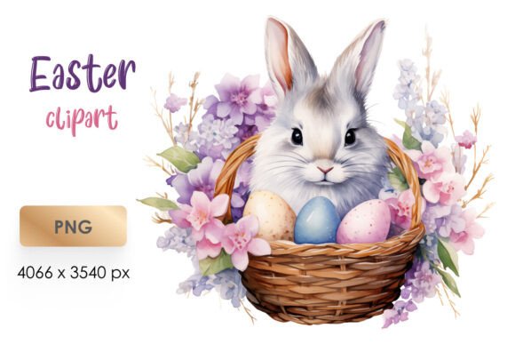 Download Watercolor Easter Cute PNG Clipart - Png Collection
