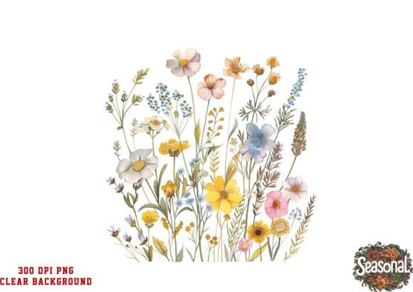 Download Watercolor Wildflower Png Art - Png Collection
