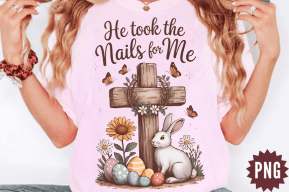 Download Christian He Took the Nails PNG Design - Png Collection