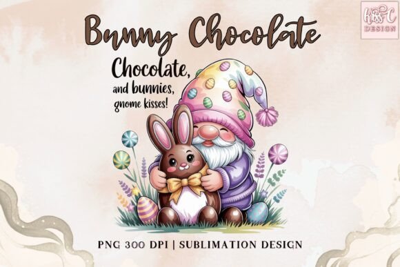 Download Easter Gnome with Chocolate Bunny PNG - Png Collection