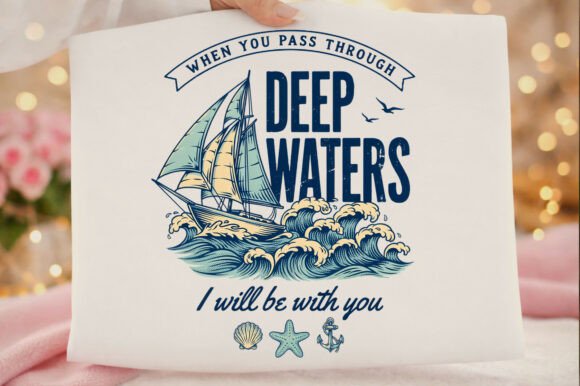 Download Deep Waters Christian Ocean Faith Png - Png Collection