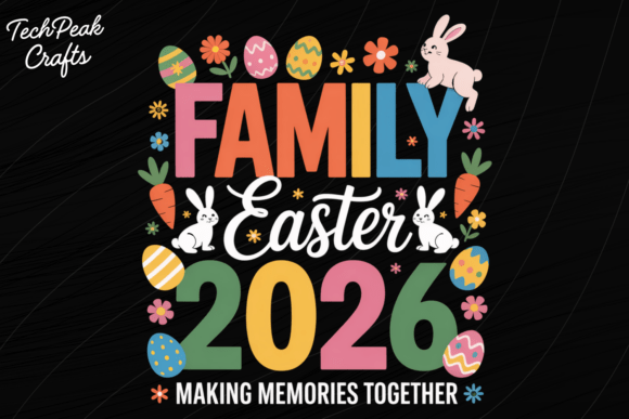 Download Family Easter 2026 PNG - Png Collection