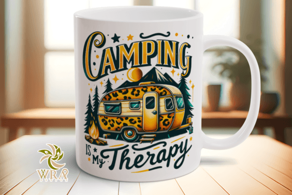 Download Leopard RV Caravan Mug Design Png File - Png Collection