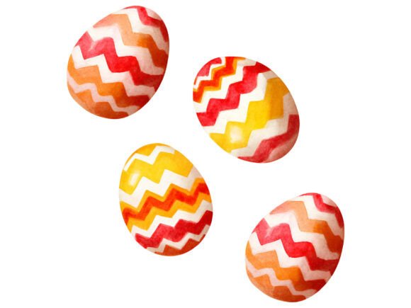 Download Red Orange Easter Egg PNG - Png Collection