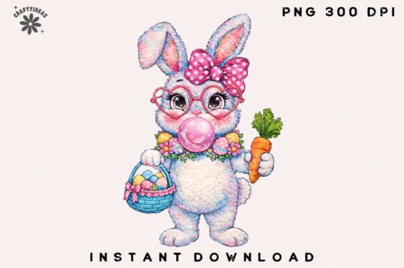 Download Faux Yarn Easter Bunny Png Easter Png - Png Collection