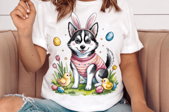 Download Cute Easter Dog Bunny Ears PNG Clipart - Png Collection