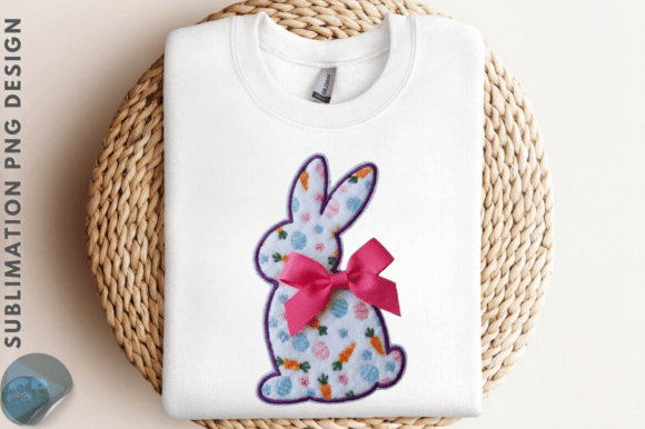 Download Cute Crochet Faux Yarn Easter Bunny PNG - Png Collection