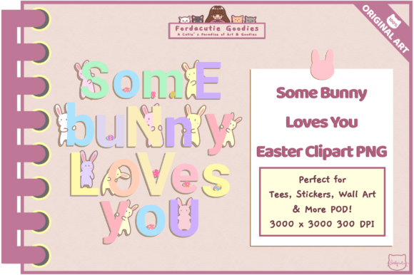 Download Some Bunny Loves You Easter Clipart PNG - Png Collection