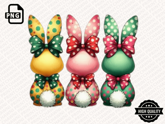 Download Happy Easter PNG Coquette Easter Bunny - Png Collection
