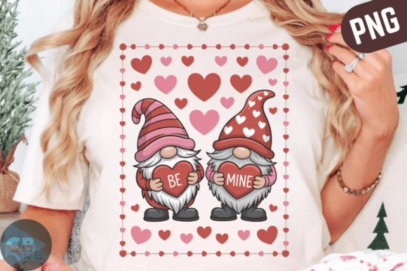 Download Valentine Gnomes Holding Hearts PNG - Png Collection