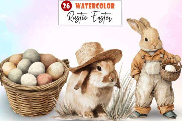 Download Rustic Easter Clipart PNG - Png Collection