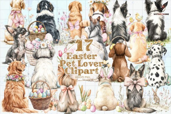 Download Easter Pet Lover Clipart PNG - Png Collection