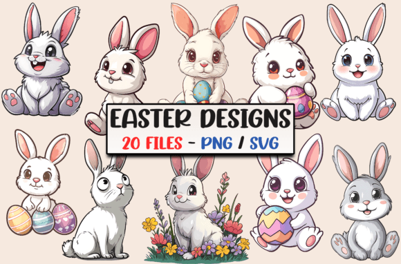Download Cute Easter Sublimation Bundle SVG PNG - Png Collection