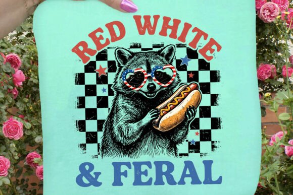 Download Red White and Feral 4Th of July PNG - Png Collection
