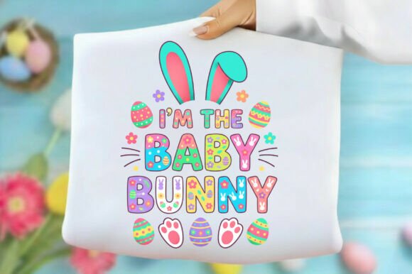 Download I’m the Baby Bunny Funny Easter Png - Png Collection