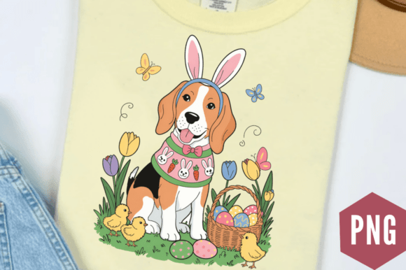 Download Cute Easter Dog Bunny Ears Clipart PNG D - Png Collection