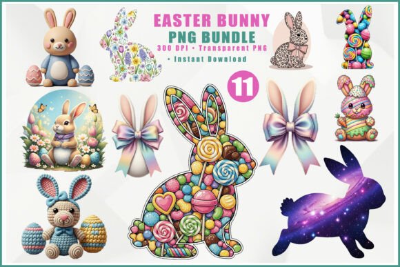 Download Easter Bunny PNG Bundle - Png Collection