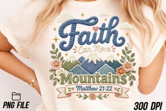 Download Faith Verse Faux Yarn Crochet Png, Jesus - Png Collection