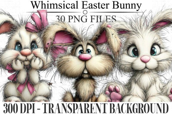 Download Whimsical Easter Bunny PNG Bundle - Png Collection