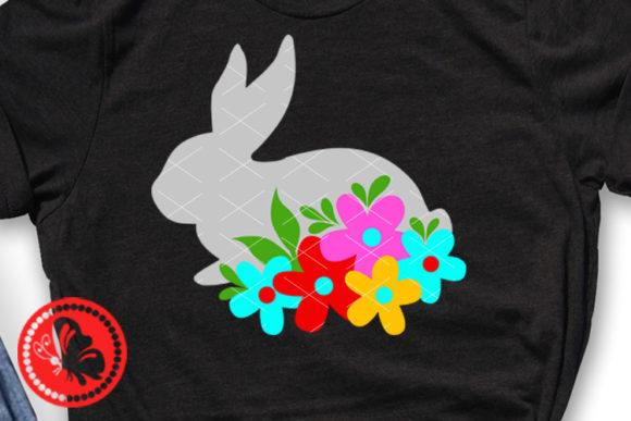 Download Bunny Rabbit Ears Flowers Easter Designs - Rabbit Collection